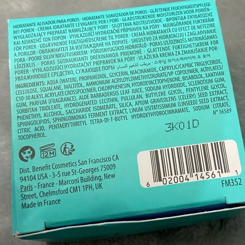 New! TWO benefit porefessional smooth sip moisturizer mini 27603